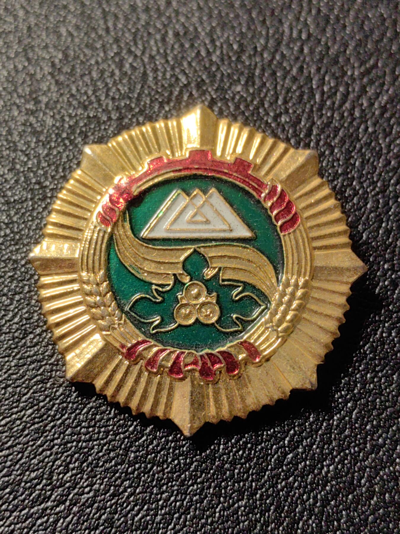 靖甫拍卖第十一场 克孜勒苏柯尔克孜自治州服务奖章