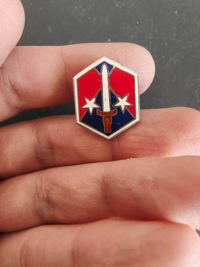 老王徽章第164期 -  美国陆军首都军事援助司令部徽章