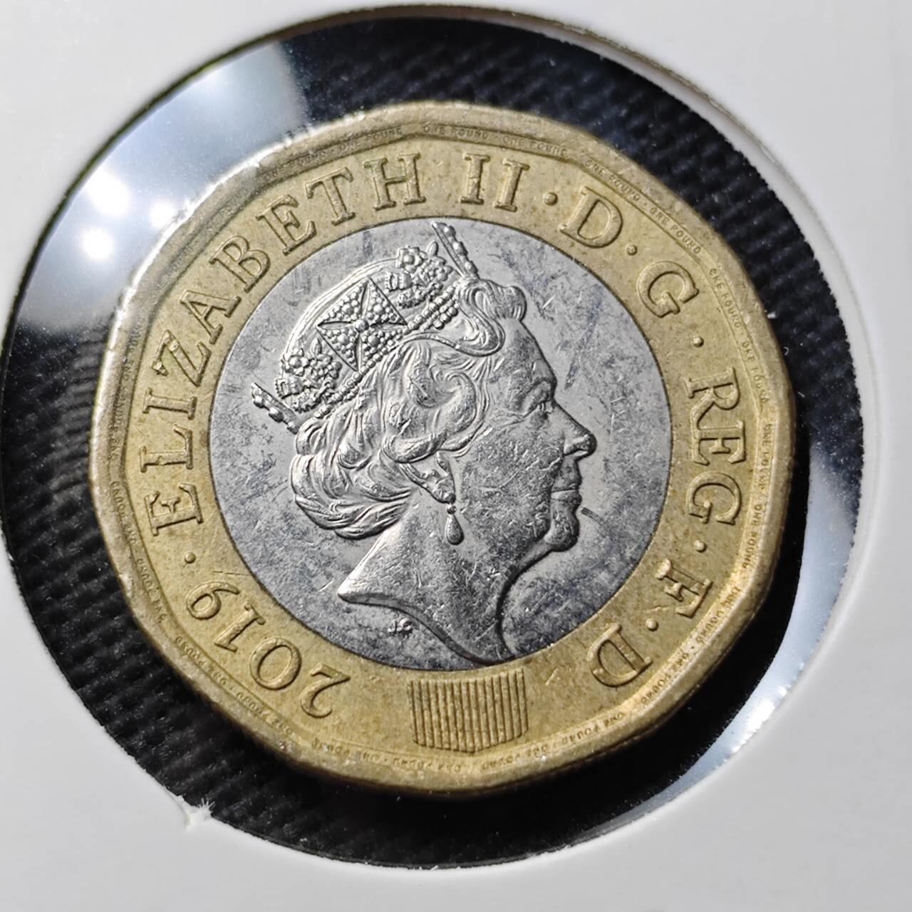 KK钱币收藏小铺  第374场  2月预留时间 周末发货  英国1镑