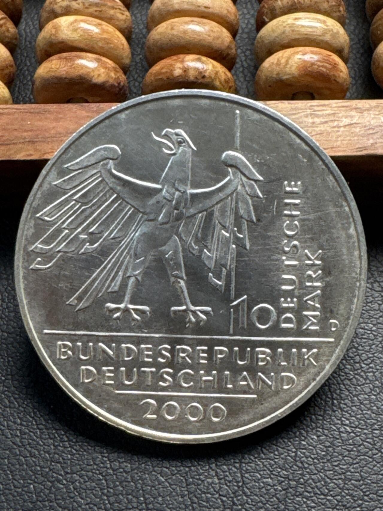 ❤️【币观天下】❤️ 第331期钱币拍卖- 2025.11.21周五晚上6点半场-长期征集拍品 德国10马克纪念币5