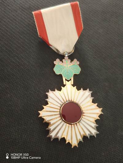 城南花开82场 - 五等旭日带盒略