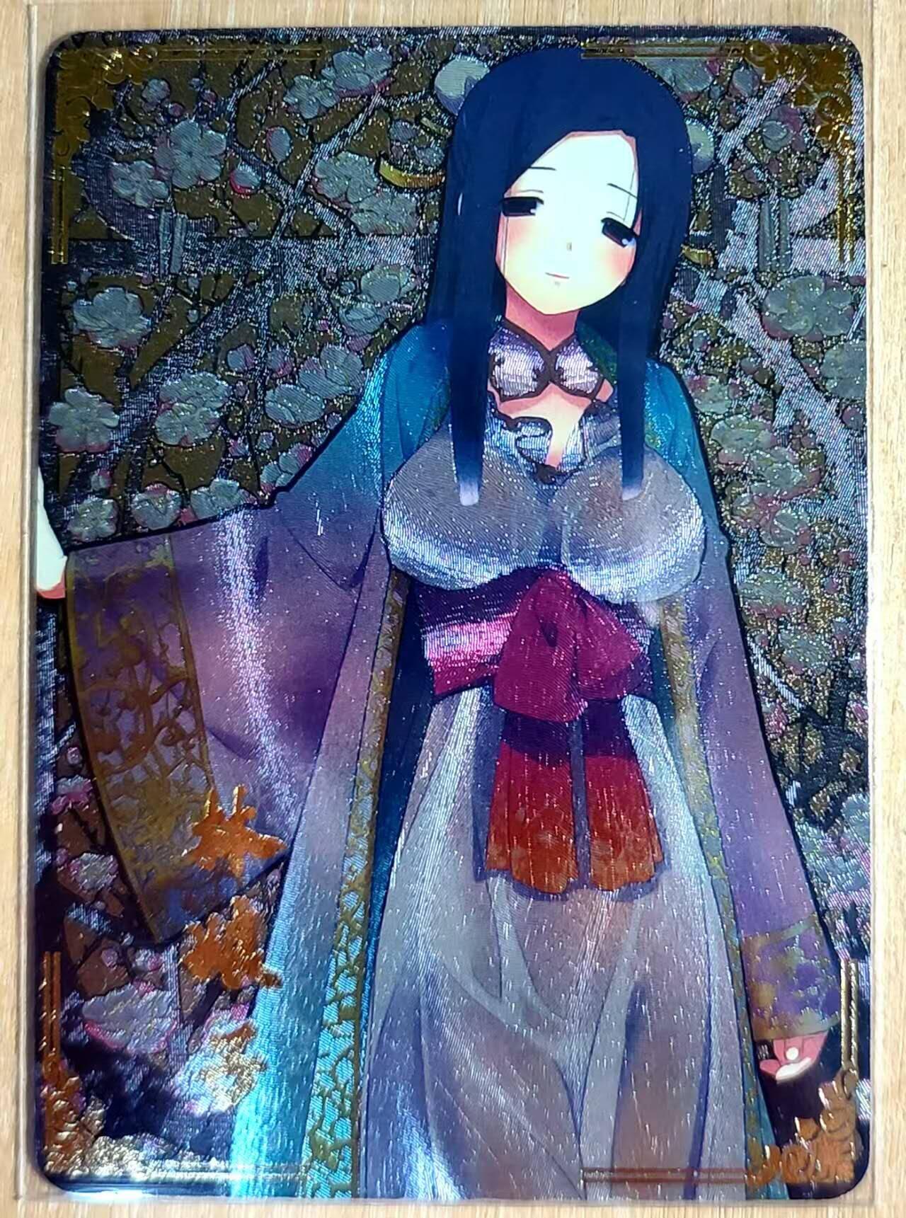 龙虎卡牌六四场 （无佣金，周六结拍，欢迎送拍） 粗闪 玩卡秀卡牌 娘化水浒特卡-林娘子