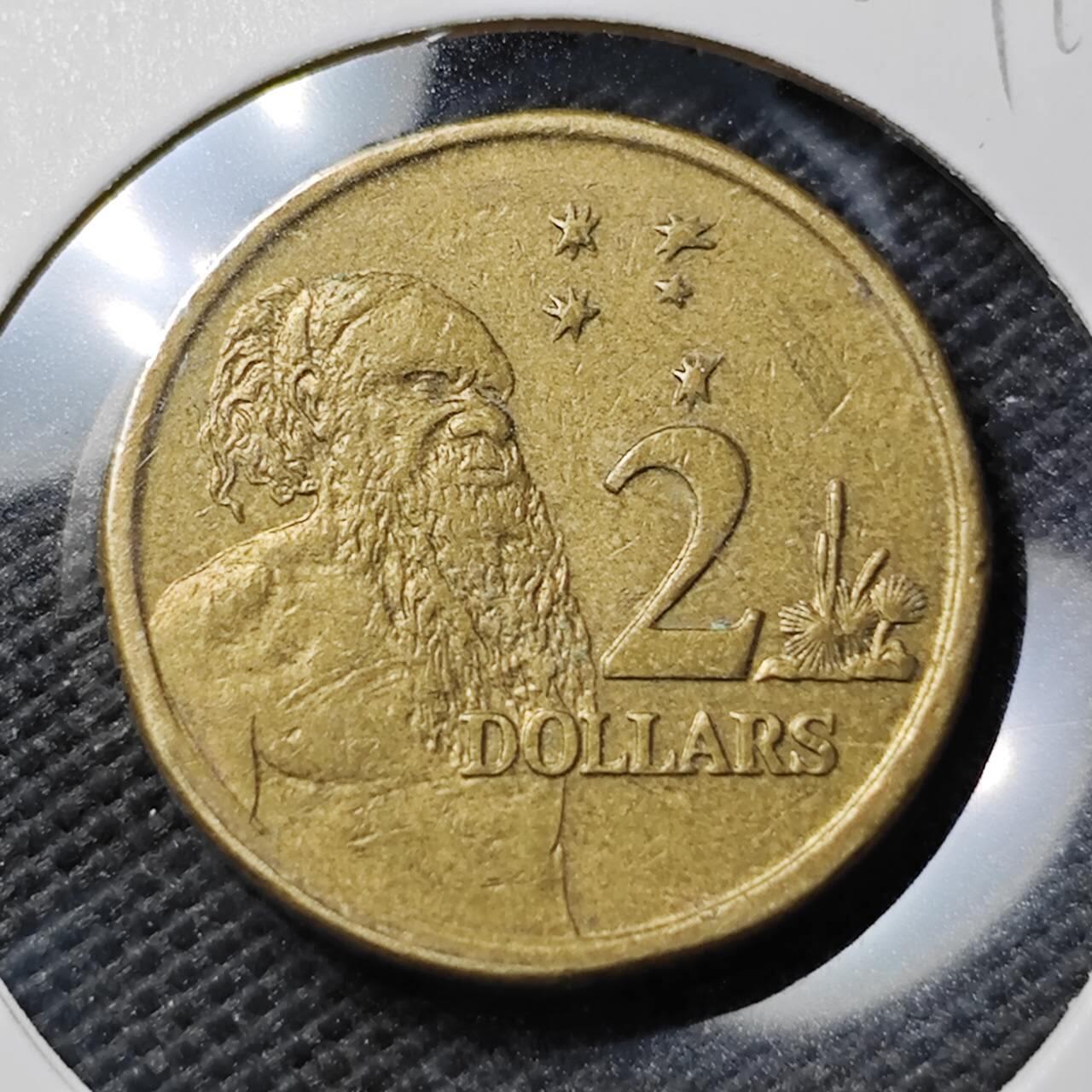 KK钱币收藏小铺  第374场  2月预留时间 周末发货  澳大利亚2元