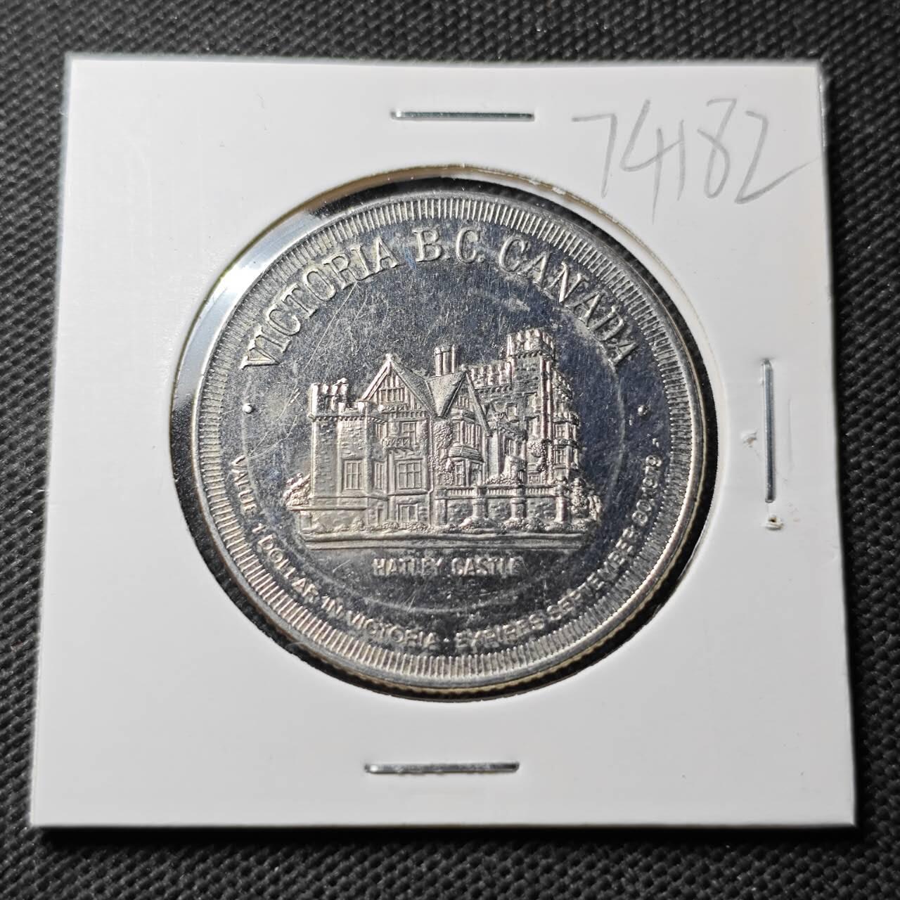 KK钱币收藏小铺  第374场  2月预留时间 周末发货  加拿大一元代币