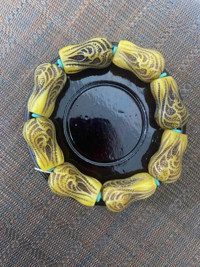 江南站杂项场 - 蜜腊白菜精美手串