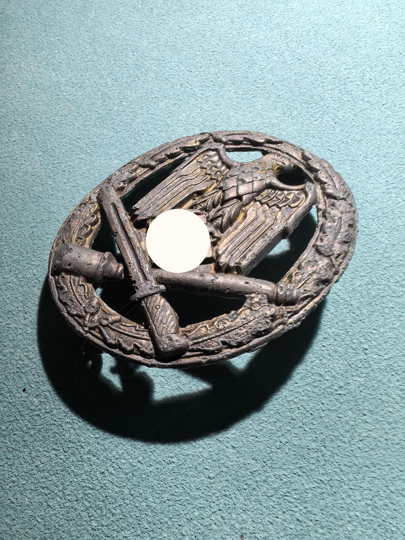 盛世勋华——号角文化勋章邮票专场拍卖第288期 德国（1939）普通突击奖章 冲压版