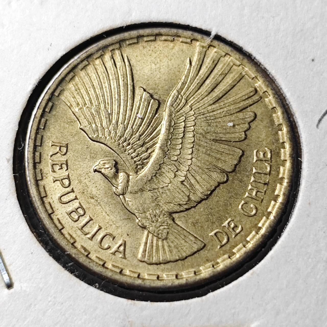 KK钱币收藏小铺  第374场  2月预留时间 周末发货  1969智利2分铜币