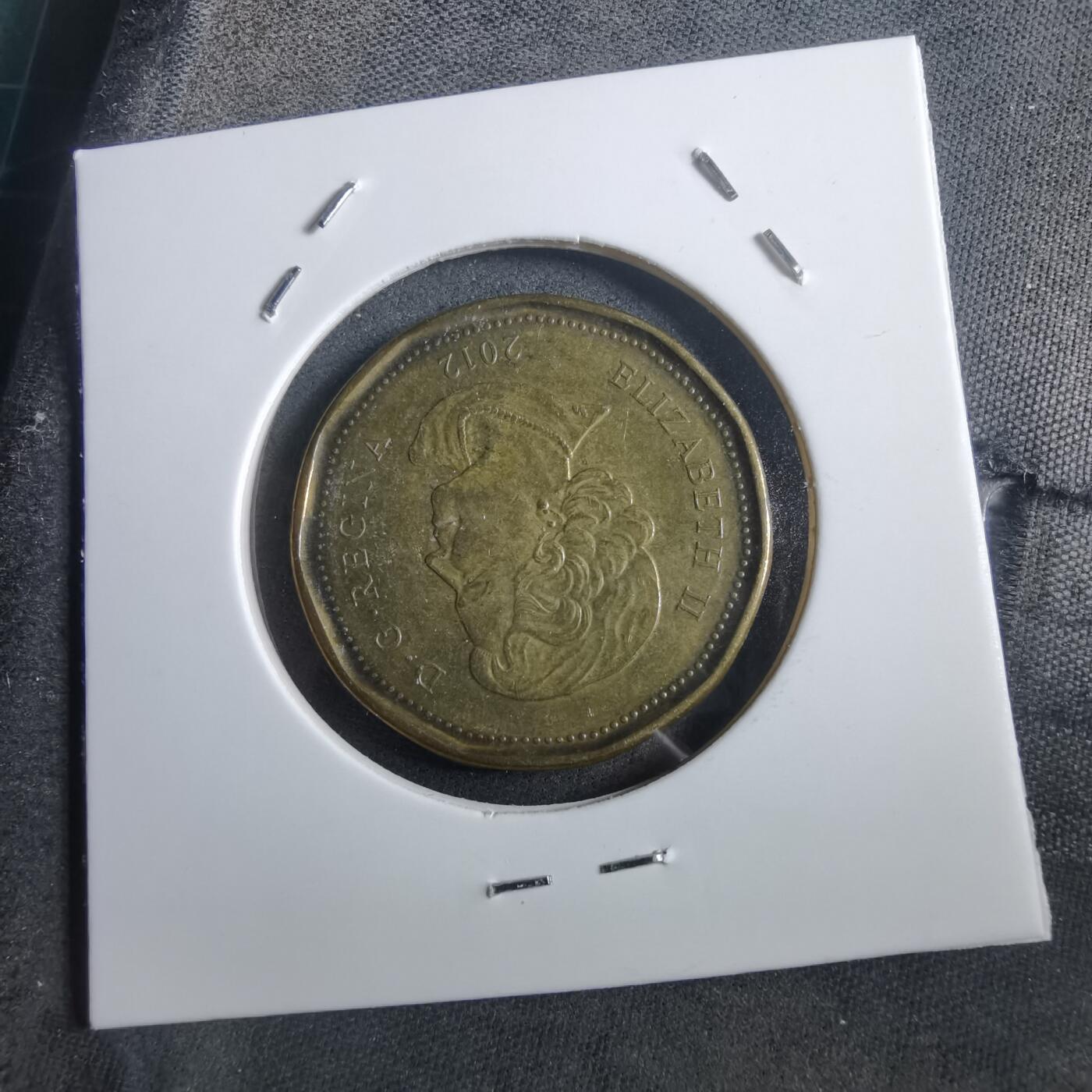 沼泽如烟--第908场 加拿大2012年一元