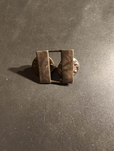 老王徽章第164期 -  美国陆军上尉军衔     925银     4.6g