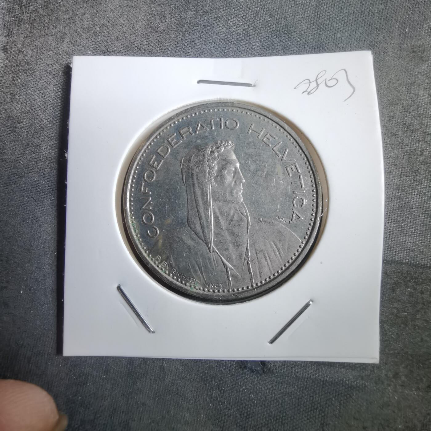 沼泽如烟--第908场 瑞士1982年5法郎