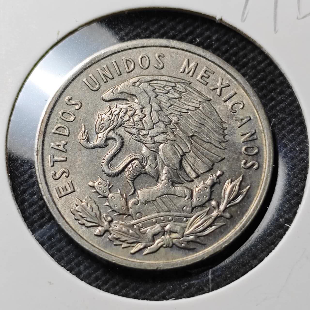 KK钱币收藏小铺  第374场  2月预留时间 周末发货  墨西哥镍币