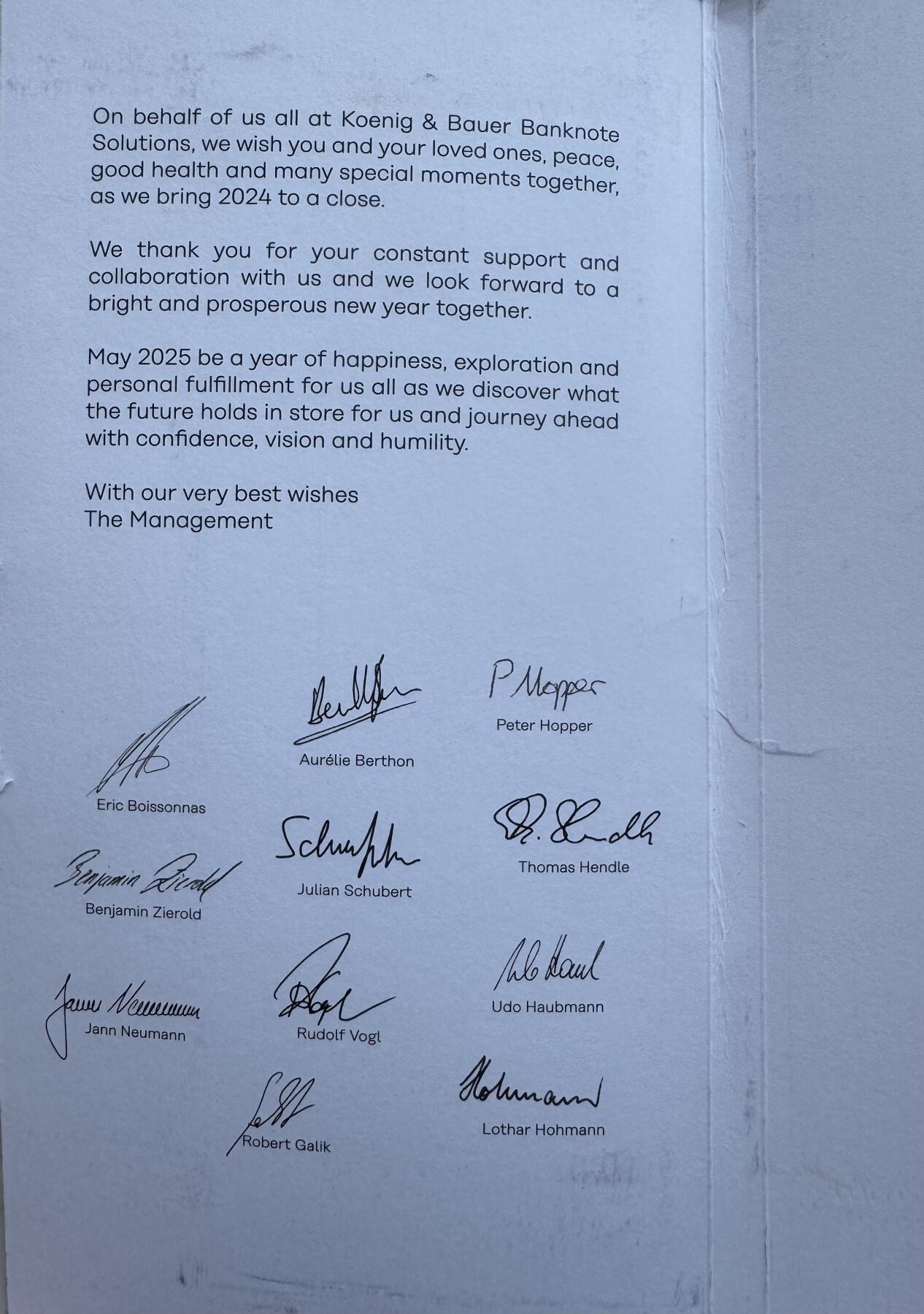 2025第25场（总第225期）：精品测试钞、纪念钞、塑料钞、连体钞综合场 版三/纸质 德国高宝2024年“一体化生态系统”纸质版测试钞UNC（含Koenig&Bauer 2025版台历及原装册）