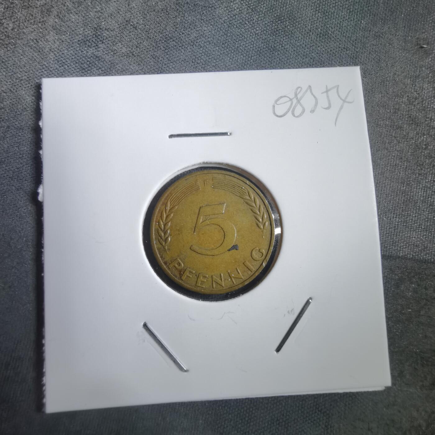 沼泽如烟--第908场 德国1970年5芬尼