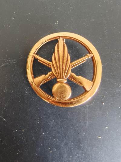 老王徽章第164期 - 法国步兵贝雷帽徽 