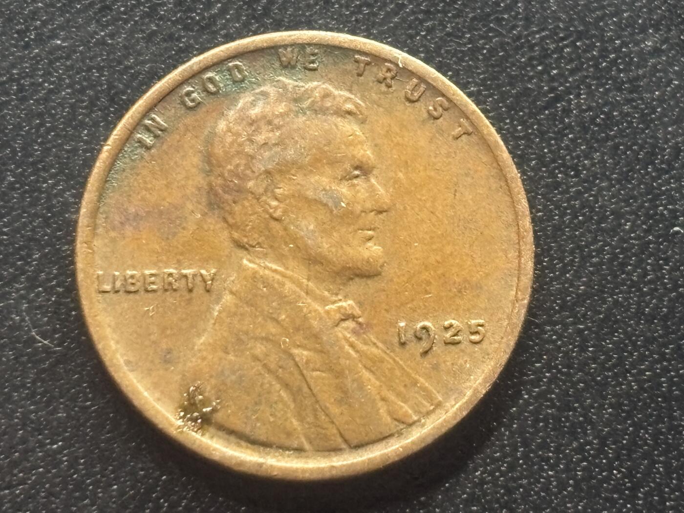 邮泉阁限时拍卖第三十六场 美洲硬币专场（硬币在国外。请付邮费6元。） 美国1925年1分