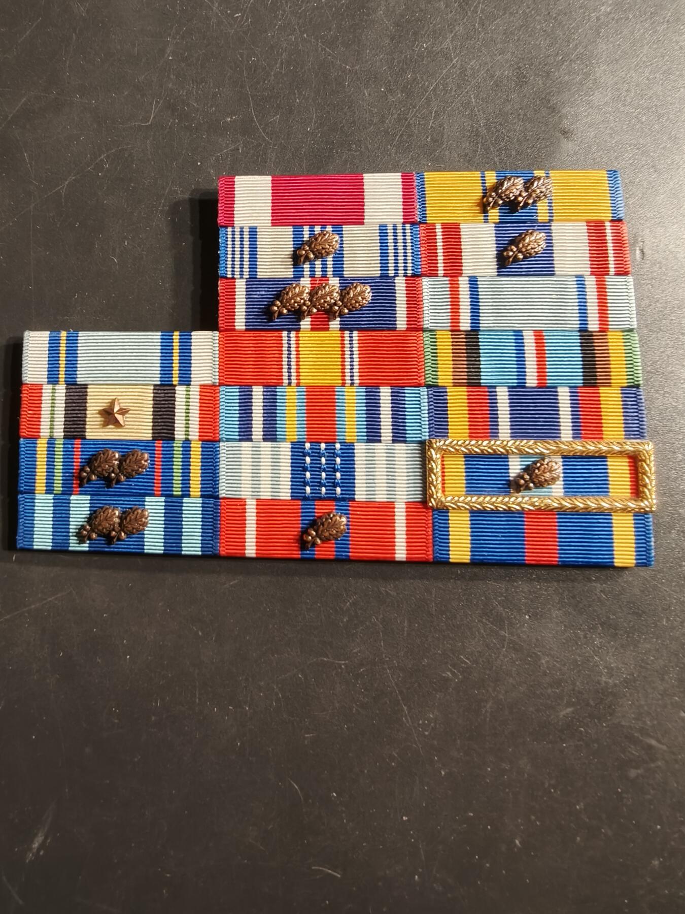 老王徽章第164期  美国空军伊拉克战争18R勋略 多勋饰