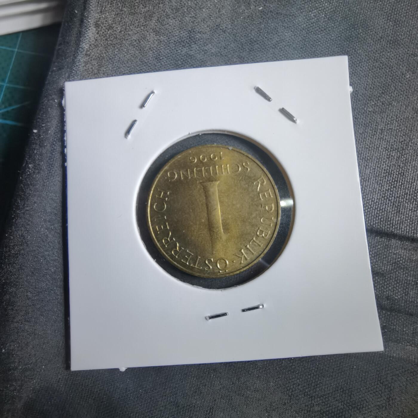 沼泽如烟--第908场 奥地利1996年1先令