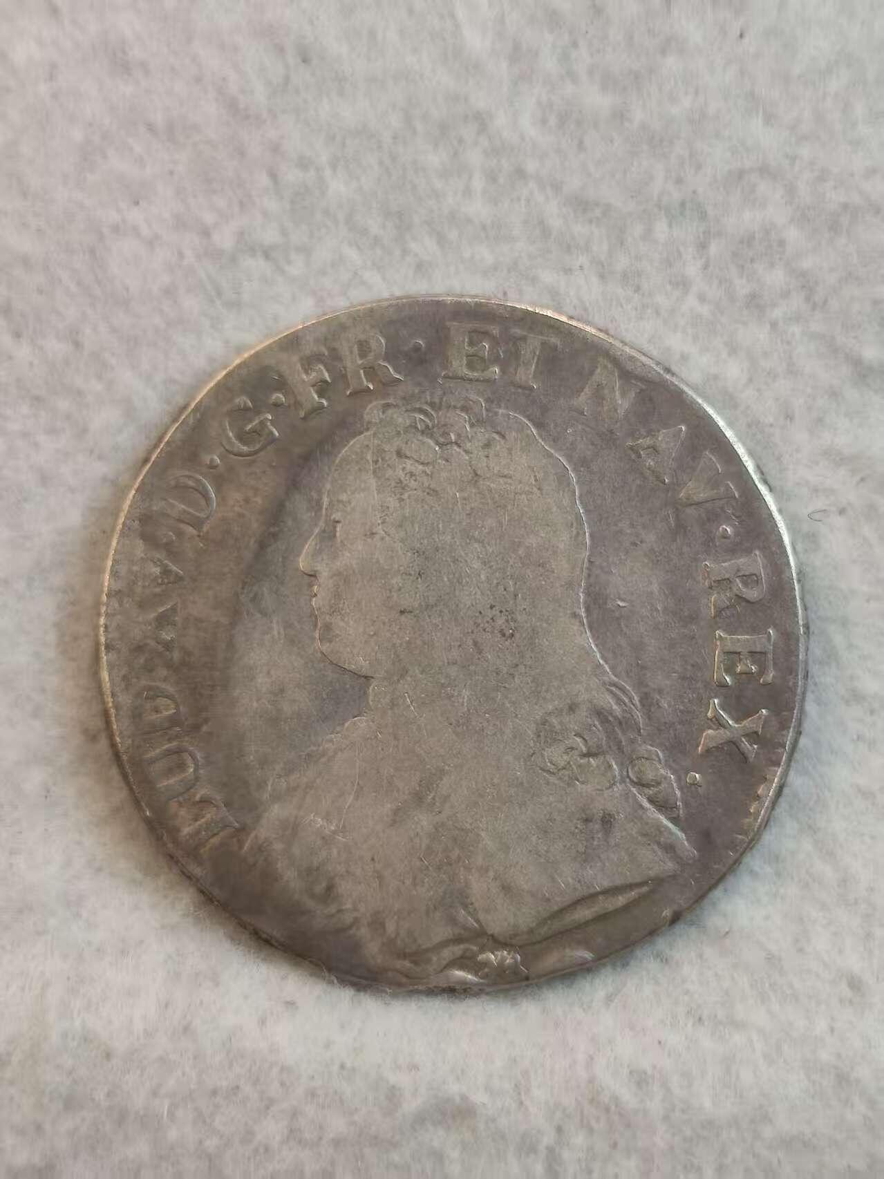 G&W世界散币，银币处理专场（第37场） 法国1726年1埃居  银币  法国波旁王朝 路易十五