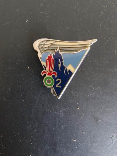 老王徽章第164期 -  法国外籍兵团第2外籍伞兵团证章