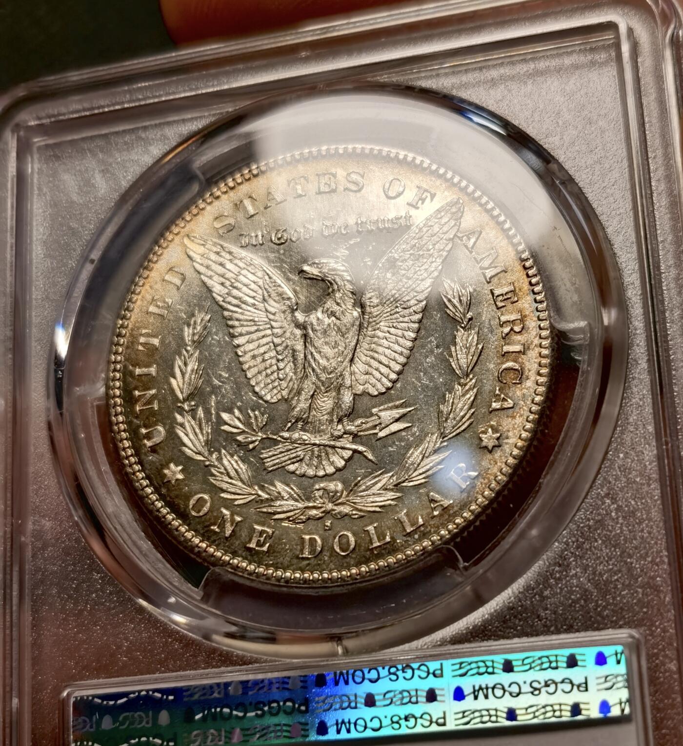 甄臻铺-世界币章拍卖（第40期）送拍享返佣金等优惠多多 PCGS-MS65 美国 1878年S 摩根$1银币 首发年 麦稀奇公开拍卖最高分 两面金色均匀包浆 PL效果极强 收藏级品相