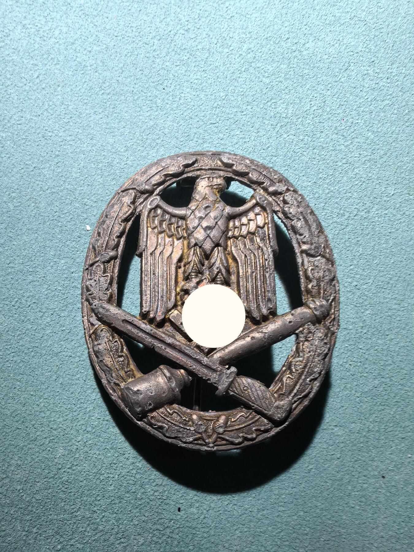 盛世勋华——号角文化勋章邮票专场拍卖第288期 德国（1939）普通突击奖章 冲压版