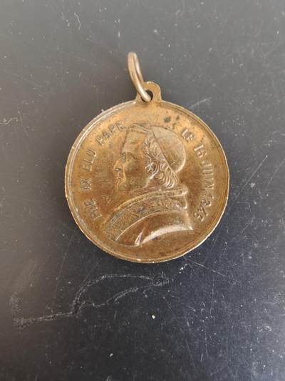 老王徽章第164期 - 教宗庇护九世纪念章