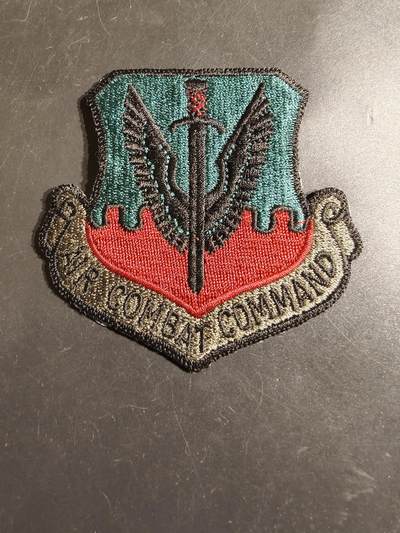 老王徽章第164期 -  美国空军空战司令部臂章