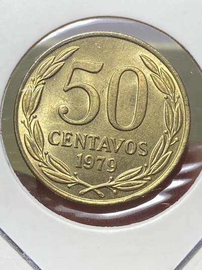 2025年第一百三十一场(总第一百五十七场）外国好品纸夹散币场(免佣金) - 原光好品–智利🇨🇱1979年50分