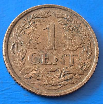 外国优质老铜币银币，周六九点倒数截拍，满百包邮，可寄存半年，喜欢朋友微信扫描二维码可直接参拍 - 荷属安德烈斯1959年壹分