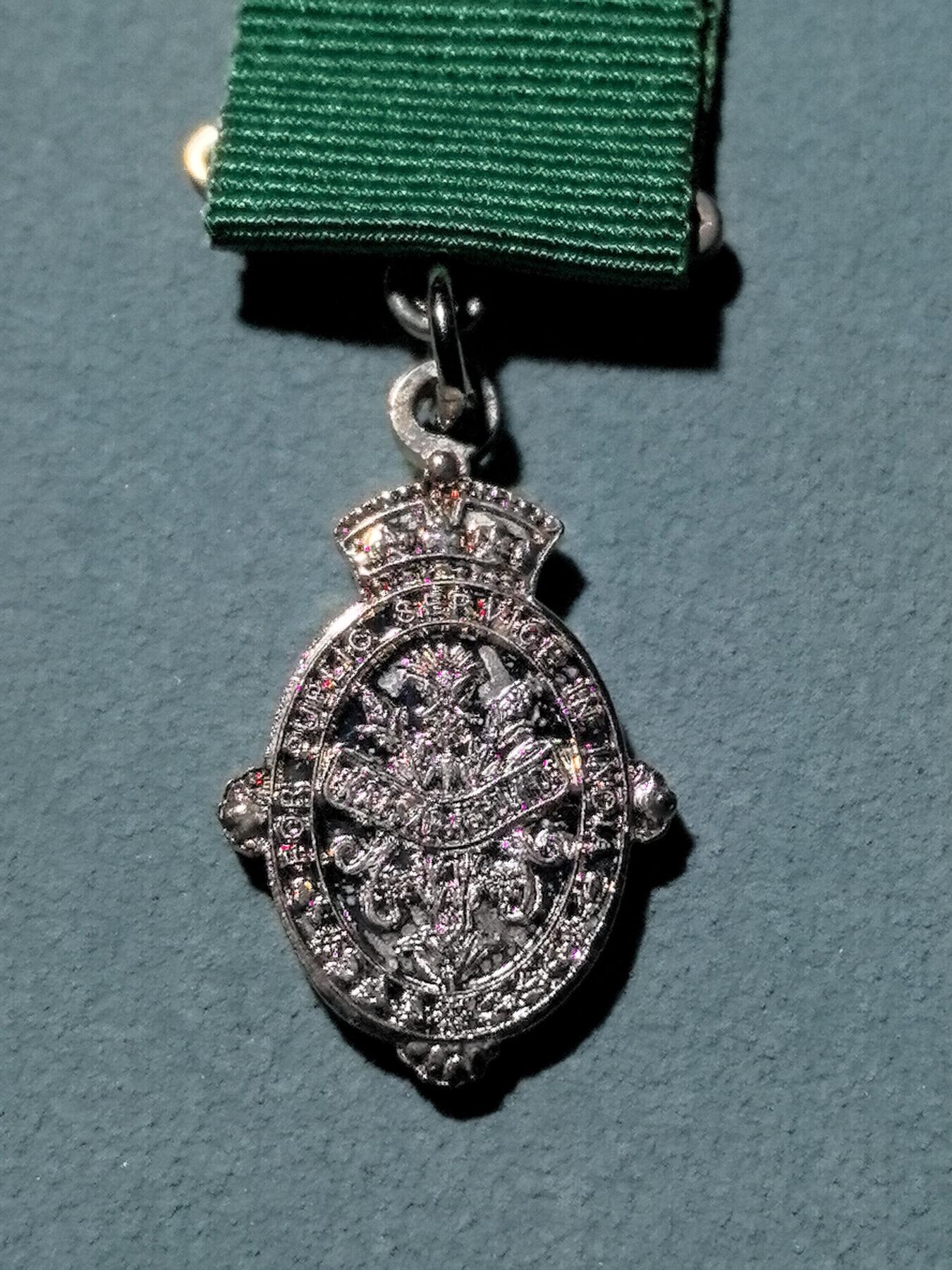 盛世勋华——号角文化勋章邮票专场拍卖第288期 英国印度皇帝公共服务奖章迷你章 原章极为少见