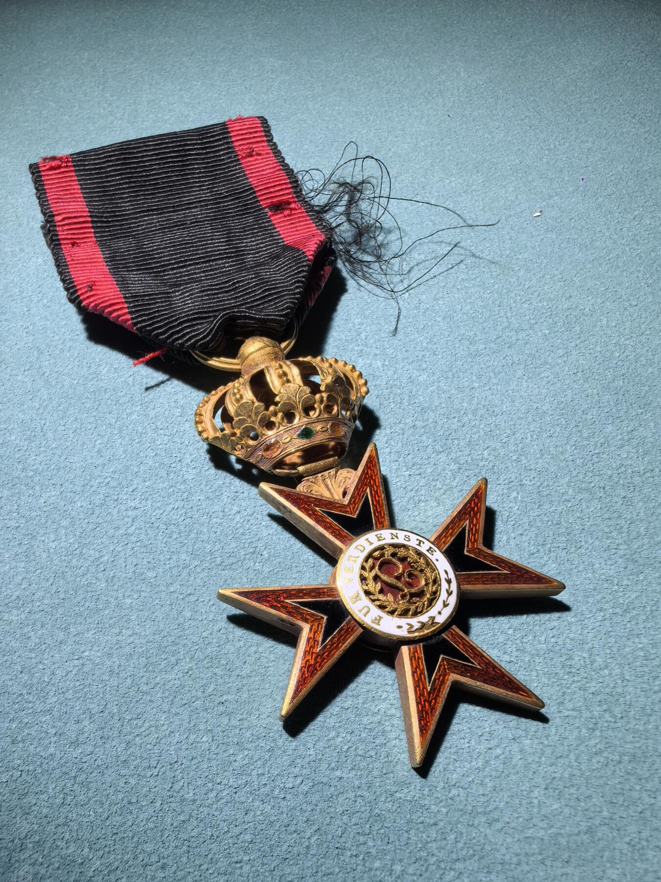 盛世勋华——号角文化勋章邮票专场拍卖第288期 德国（邦国）黑森大公国骑士级路德维希勋章 金质珐琅 极为少见