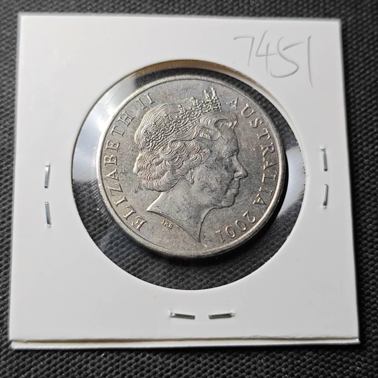 KK钱币收藏小铺  第374场  2月预留时间 周末发货  澳大利亚20分纪念币