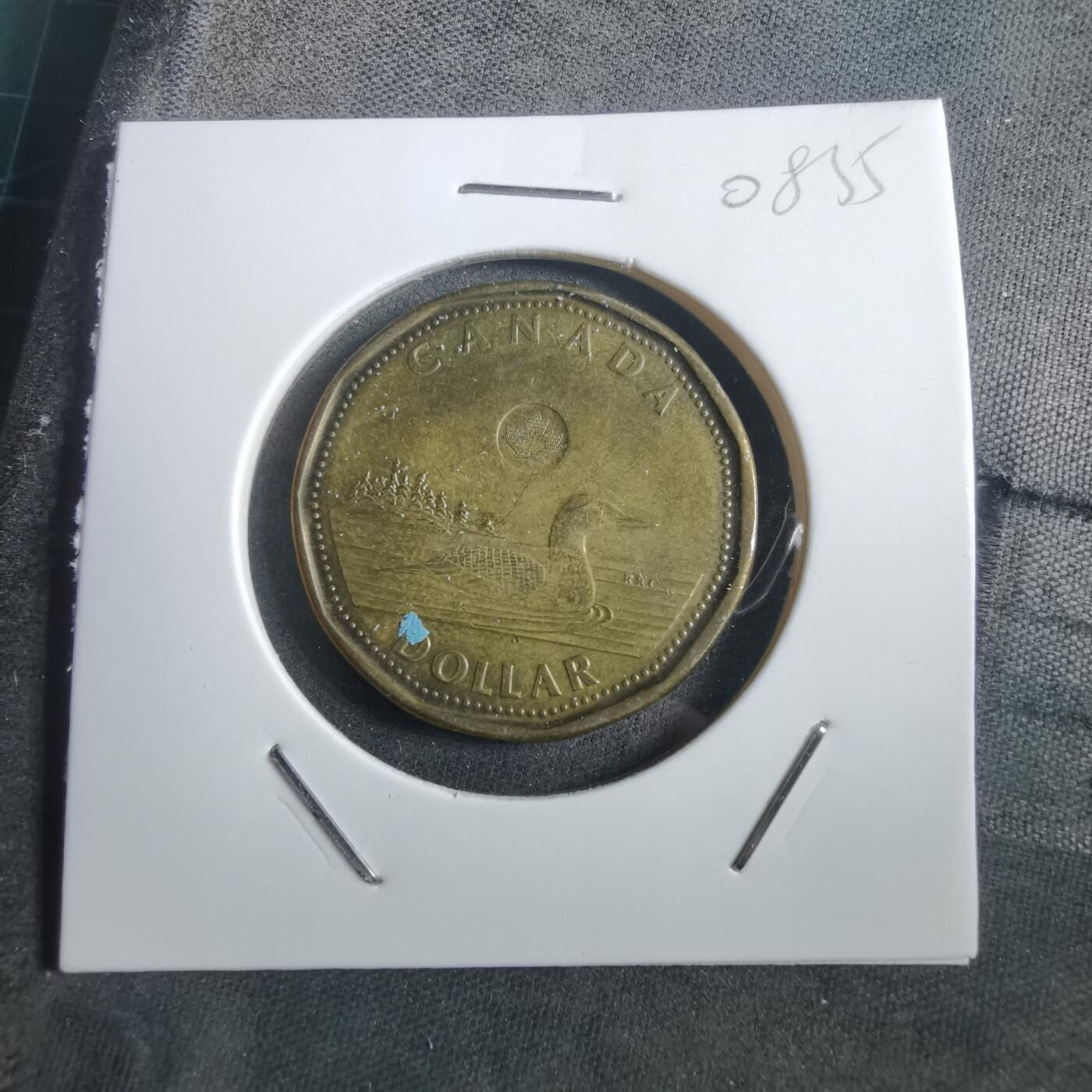 沼泽如烟--第908场 加拿大2012年一元