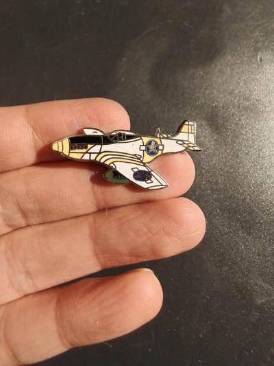老王徽章第164期 -  美国空军P-51战斗机徽章