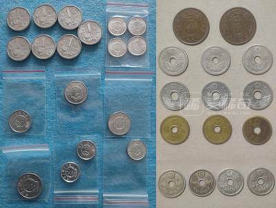 11月18日 🌏全球币章 - 较少品：品相较好的一堆（拼接图 大小比例不统一）