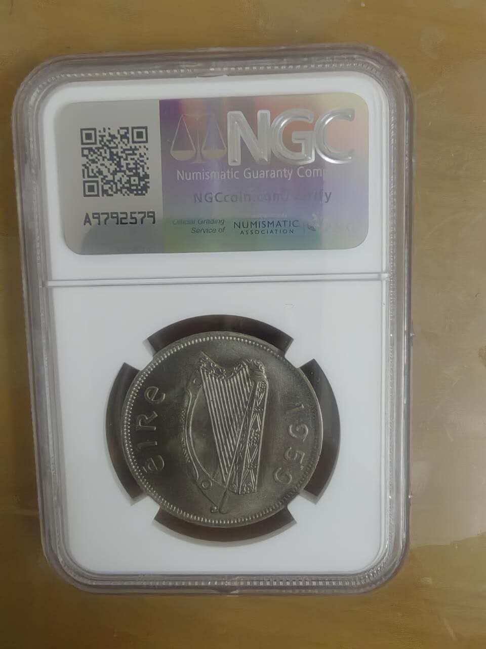 爱尔兰NGC评级币