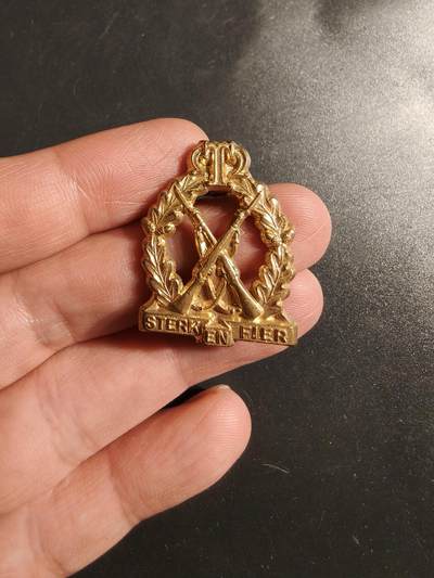 老王徽章第164期 -  南非国防军托比·穆勒团领章