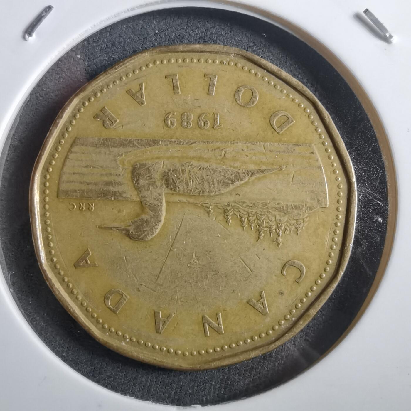 沼泽如烟--第908场 加拿大1989年一元