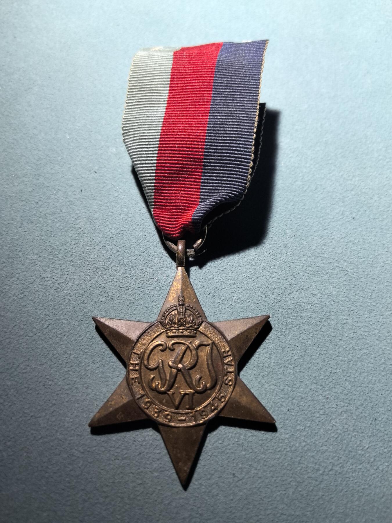 盛世勋华——号角文化勋章邮票专场拍卖第288期 英国二战1939-45之星奖章 带少见刻名