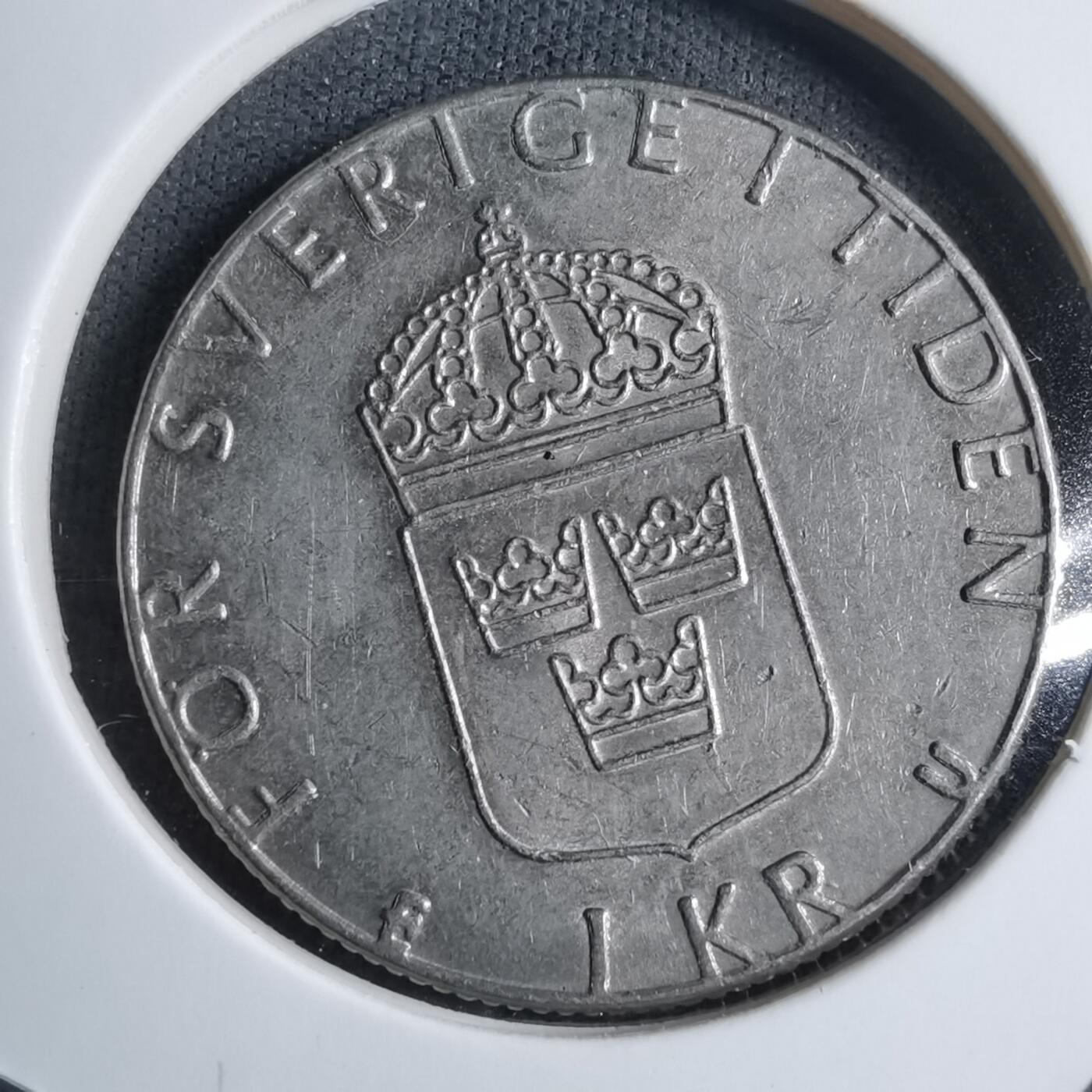 沼泽如烟--第909场 瑞典1982年1克朗