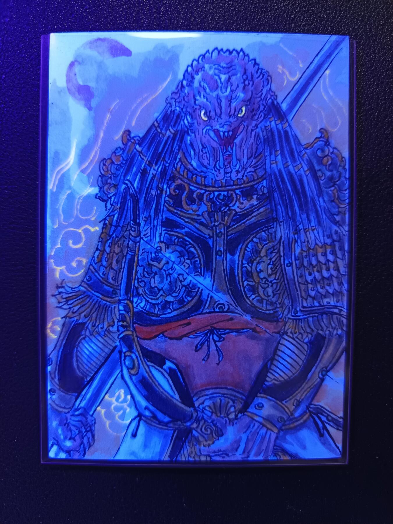 天玑星卡拍第141期《11.24周一截拍》持续收拍收评中 满赠卡需备注 【手绘卡】梦溪工作室 走近科学 张先军 铁血战士版 三国五虎 手绘卡