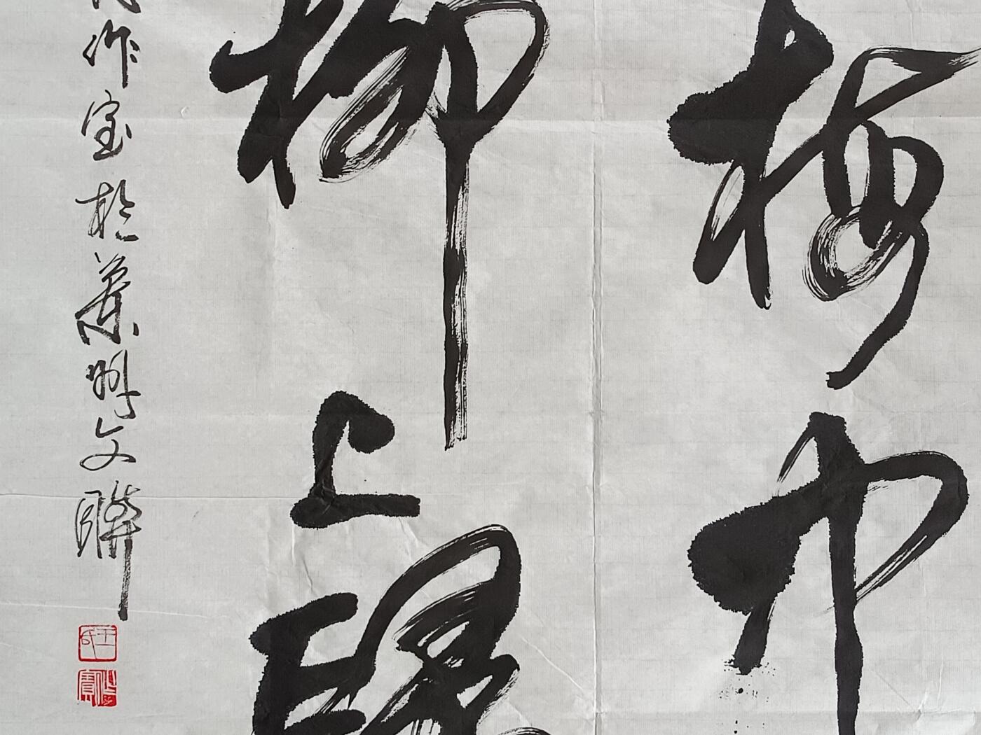 14、王作宝书法软片70×136