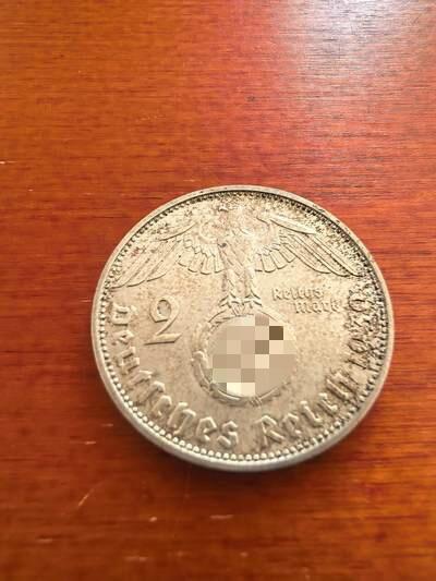 长老汇蛇年精选第七十五场拍卖 1939德国第三帝国兴登堡2马克银币