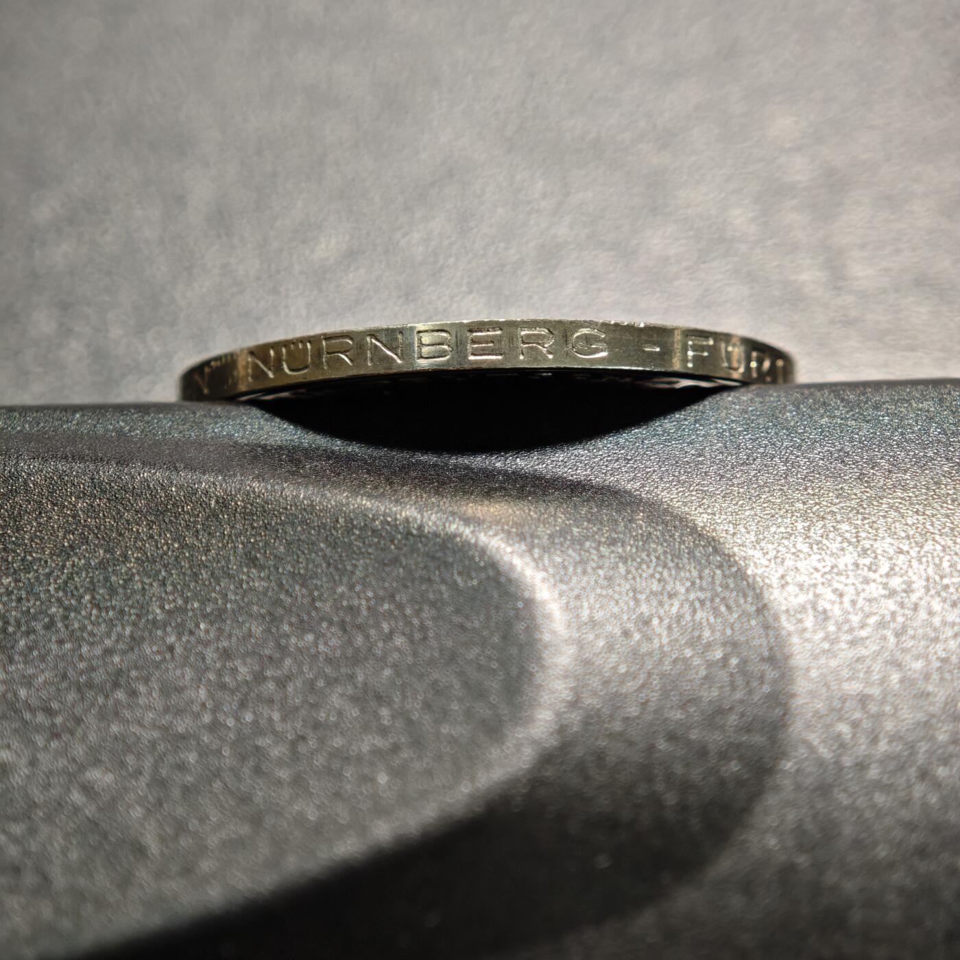 【德藏】世界币章拍卖第154期（拍品征集中~欢迎藏友联系） 1985年 德国铁路集团成立150周年5马克纪念镍币 直径约：28.9mm；重约：10g