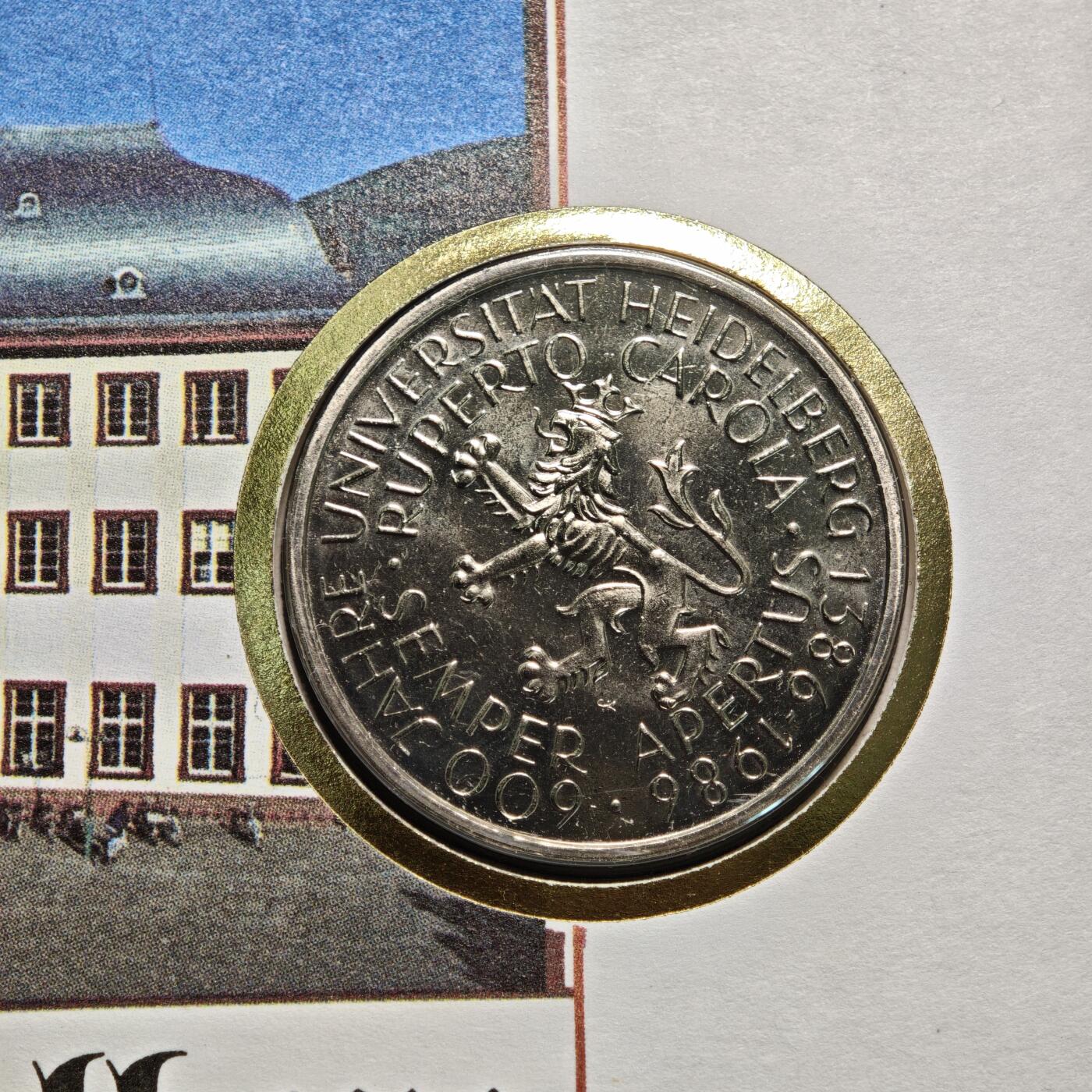 【德藏】世界币章拍卖第154期（拍品征集中~欢迎藏友联系） 3枚一组 德国马克邮币封 装帧精美