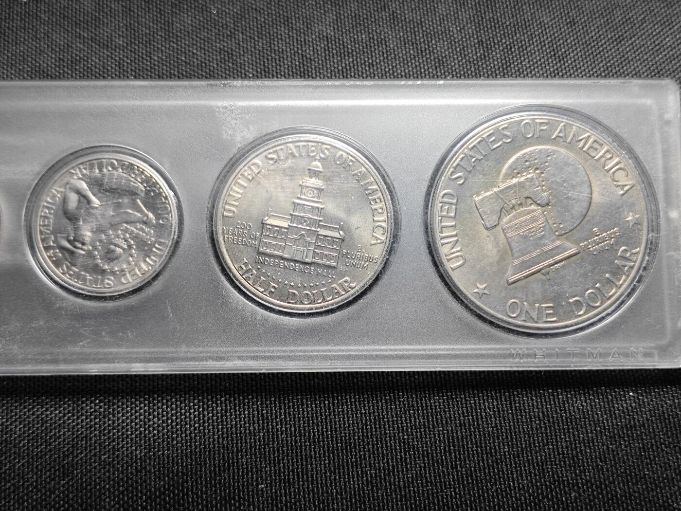 KK钱币收藏小铺 （套币 好品/批量散币 银币）专场  2月预留时间 周末发货  美国建国200周年纪念套币