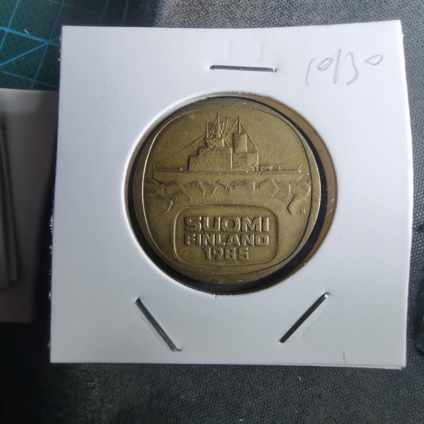 沼泽如烟--第910场 芬兰1985年5马克