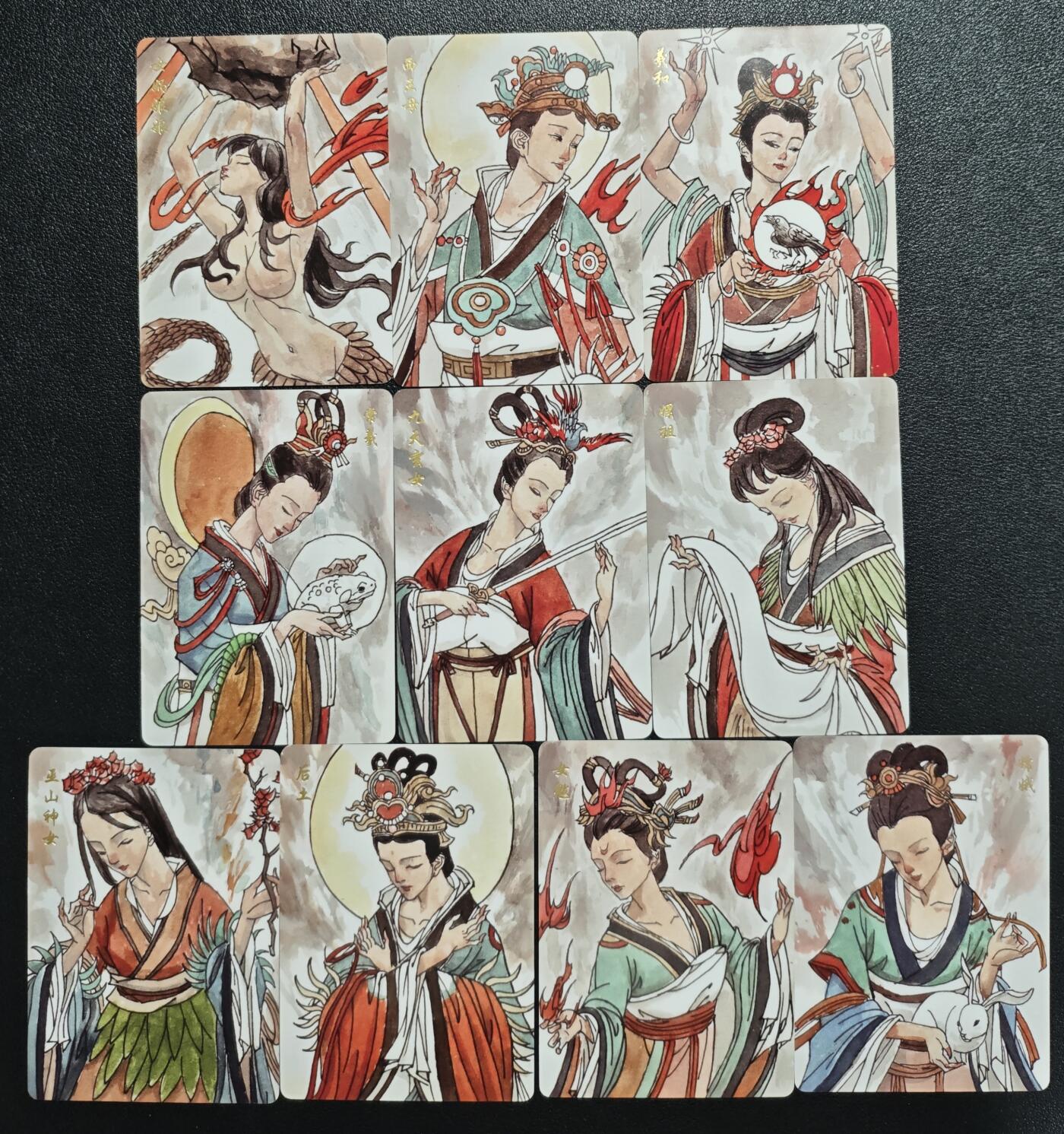 天玑星卡拍第141期《11.24周一截拍》持续收拍收评中 满赠卡需备注 超吉梦 上古女神 张导绘 普卡 十张