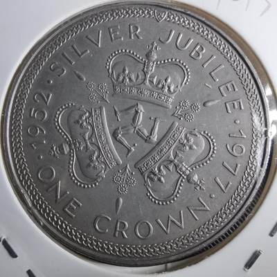 沼泽如烟--第910场 - 马恩1977年1克朗纪念币