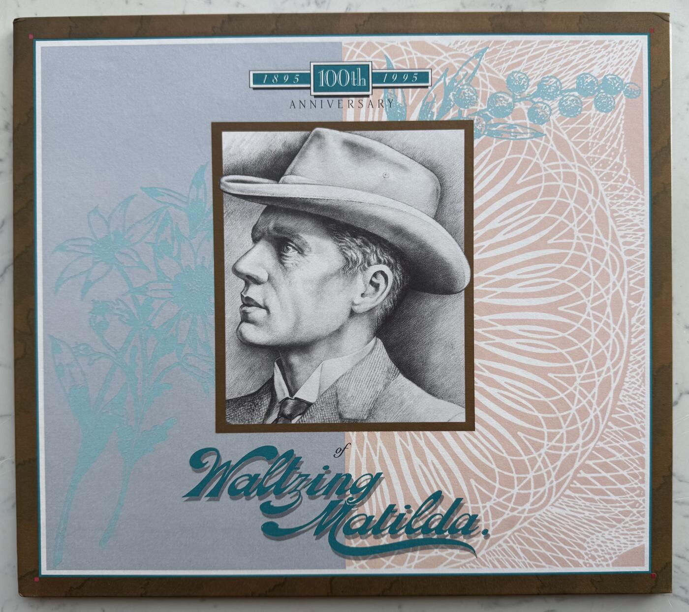 2025第25场（总第225期）：精品测试钞、纪念钞、塑料钞、连体钞综合场 黑字版/WM95冠  澳大利亚“民谣‘丛林流浪’100周年”10元塑料纪念钞册装UNC（内含100周年纪念磁卡）第2822号